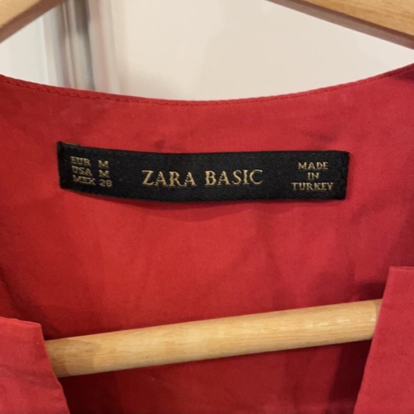 ⭐️2/$30 Like NEW Zara Dress beautiful with Belt 3/4 Sleeve - Picture 1 of 5